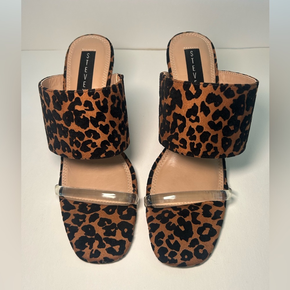 Steven by Steve Madden Leopard Print Wedges